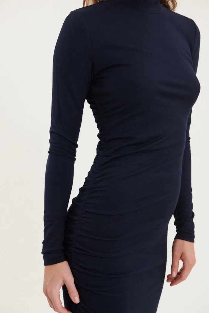 Cala Dress - Black Removable-Straps Skin Hug