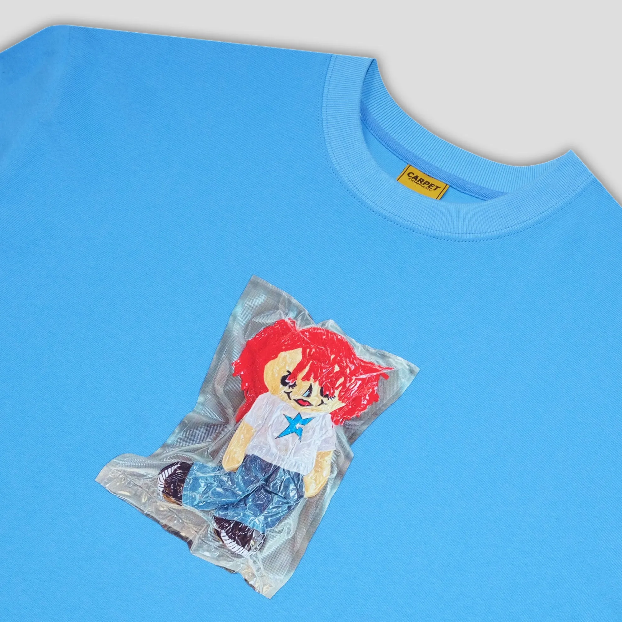 Carpet Company Ratchettey Ann Tee - Ice Blue Vintage Style