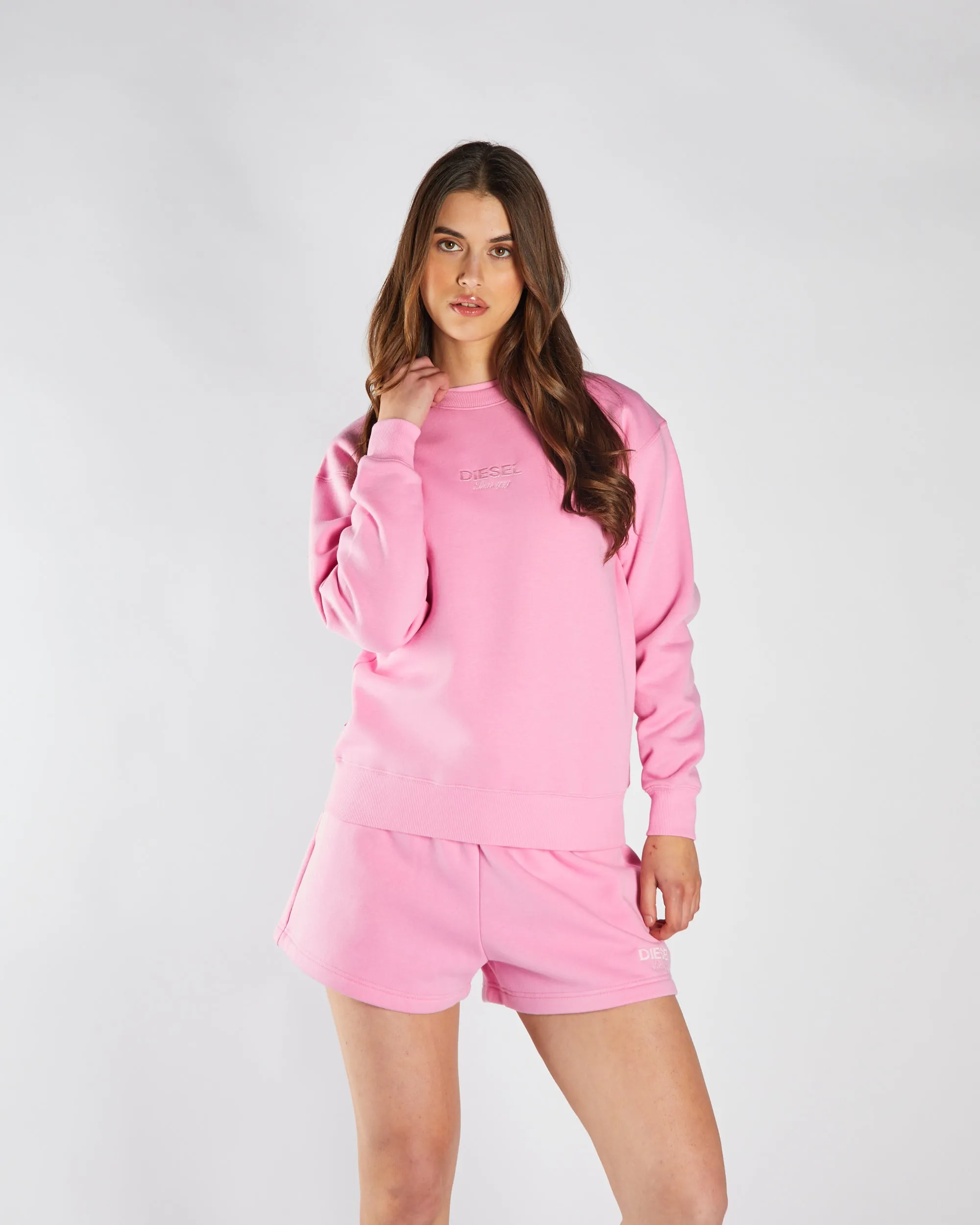 Metallic colors Casandra Sweatshirt Polly Pink