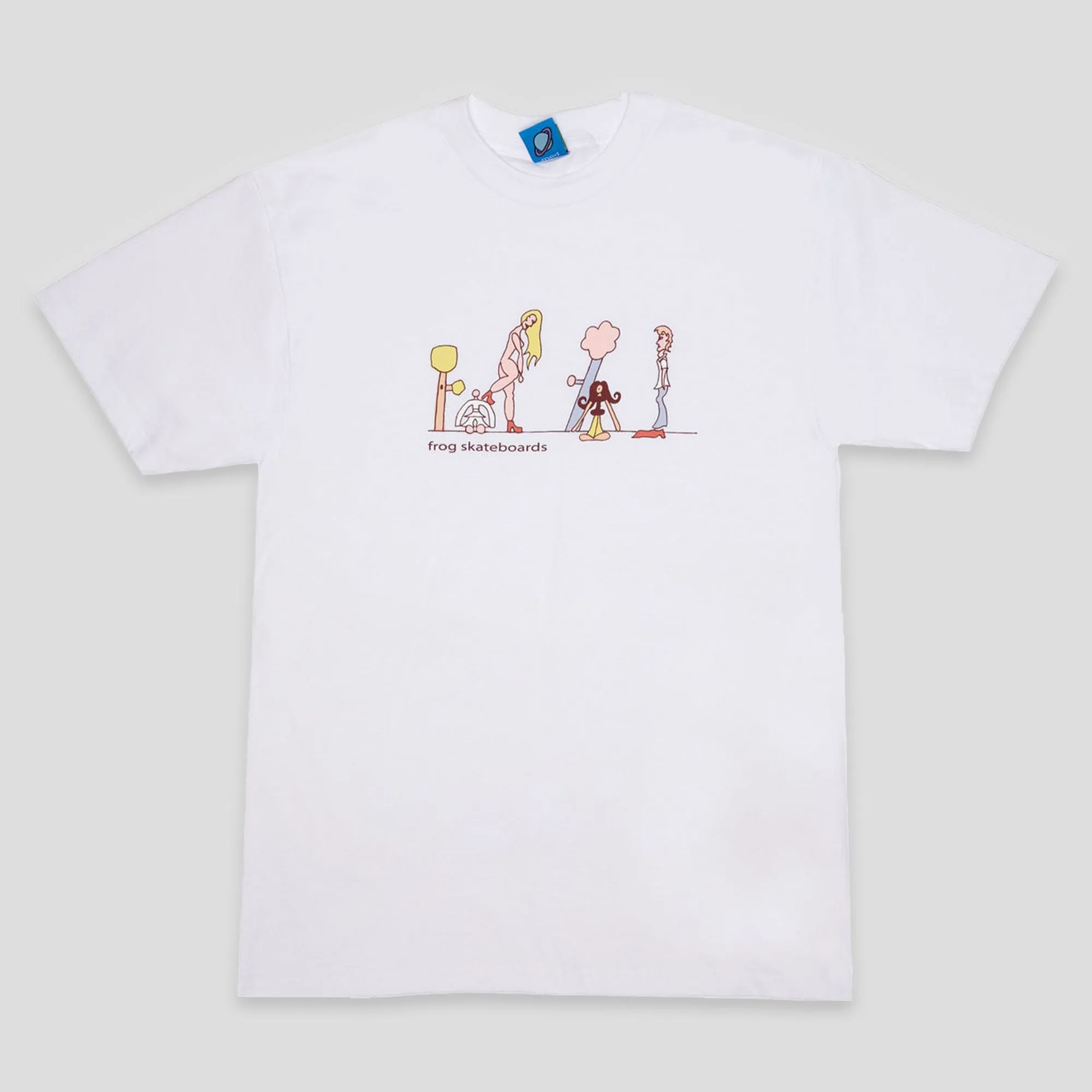 Frog Skateboards Tee Memories 1000 - White OdorResistantTechnology Quality Layer