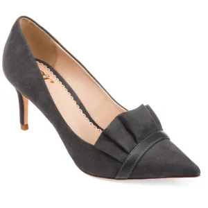 Journee Collection Women's Marek Pump Elastic Goring