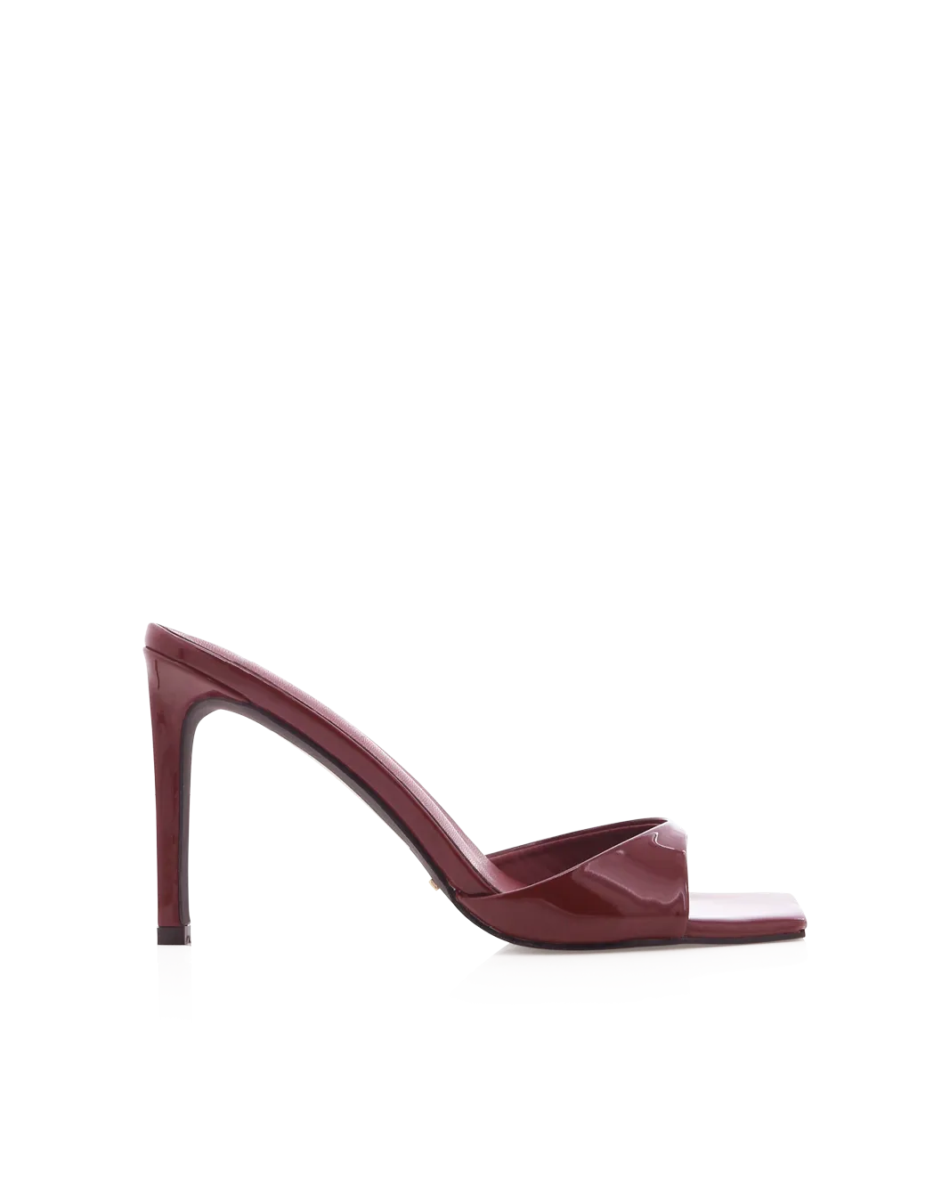 ESMERALDA - DARK CHERRY PATENT Luxurious Sandals