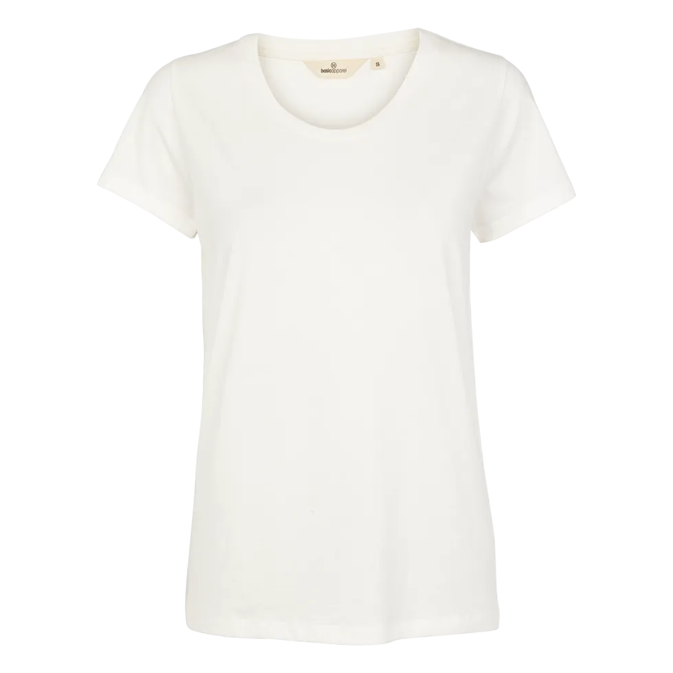 Rebekka Tee - White Seasonal Comfort Style Skin Friendly Lining