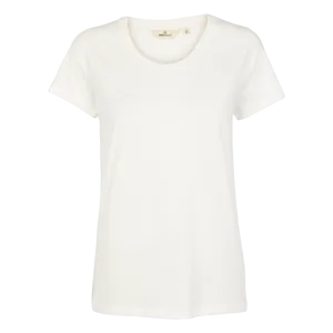 Rebekka Tee - White Seasonal Comfort Style Skin Friendly Lining