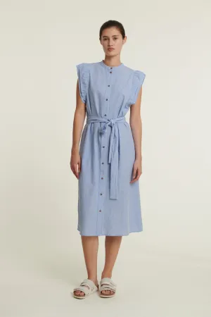 Rudie Dress - Quiet harbor Soft Lines