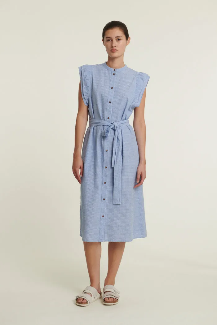 Rudie Dress - Quiet harbor Soft Lines