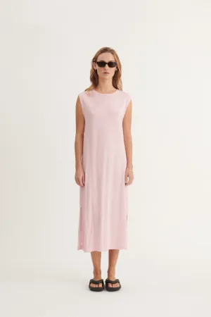 Ryda Tank Dress - Rose shadow Light Fabric Tasteful Detail