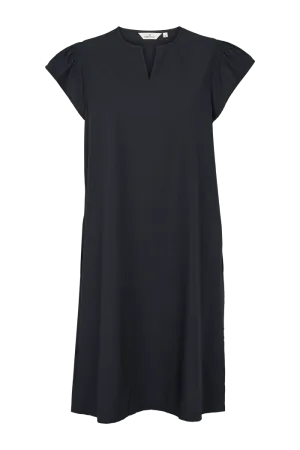 Silje SS Dress - Black Panelled-Design