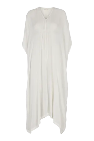 Azela Kaftan - Whisper White Neutral Mood Timeless Soft