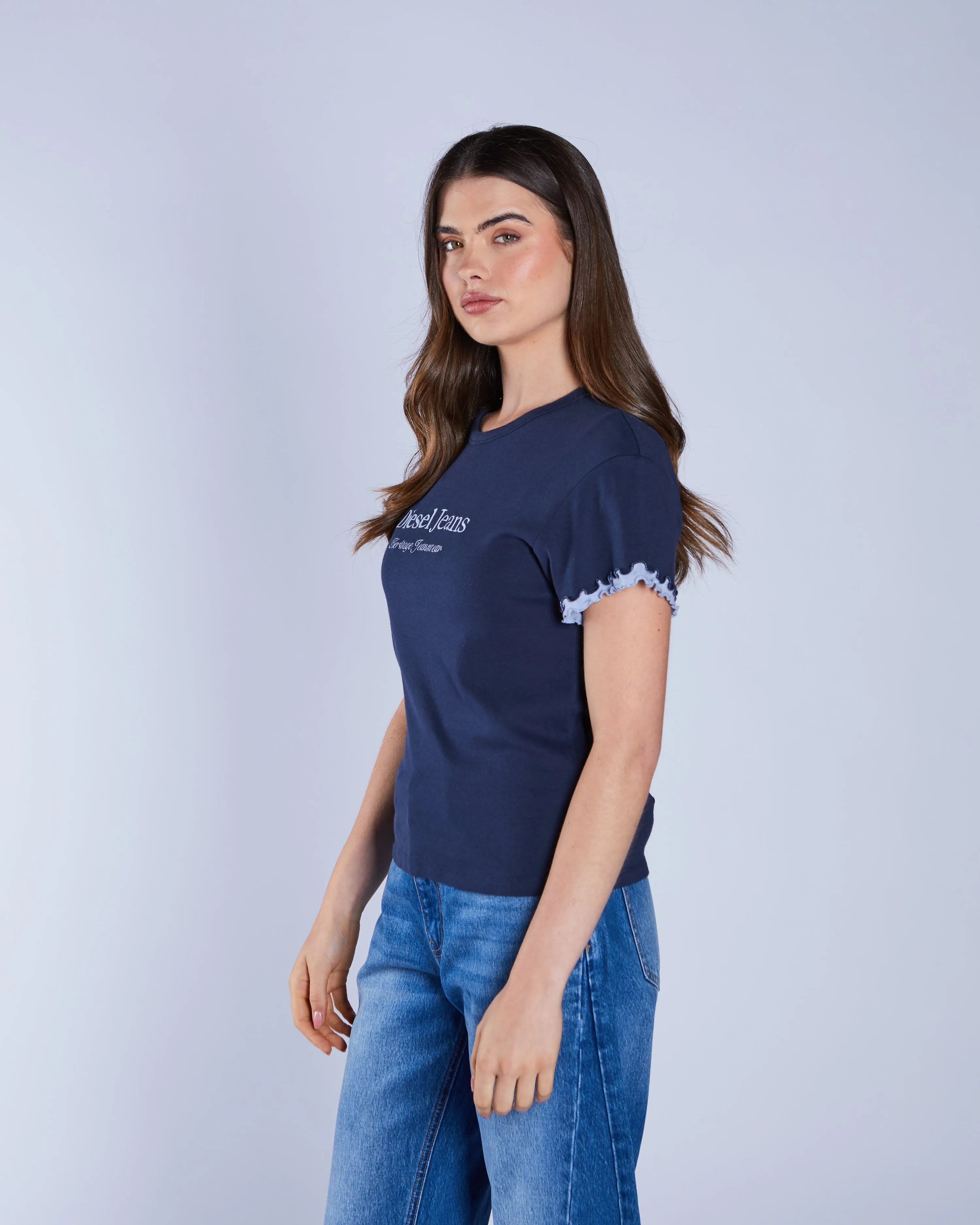 Bay Tee Navy Lake Slim Fit Wear Active Fit
