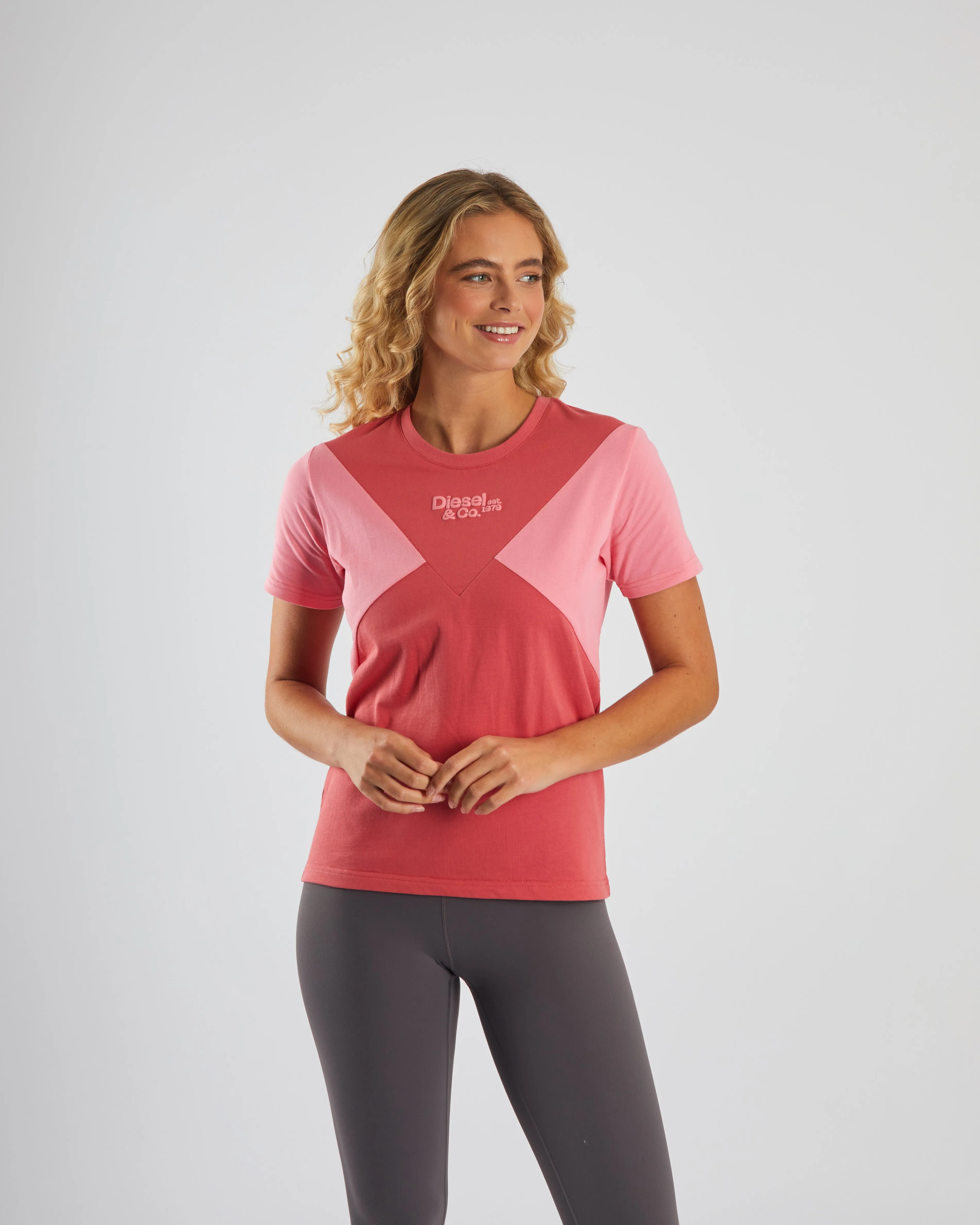 EasyCareFinish High-Quality Fabric Pernilla Tee Raspberry Kiss Multi