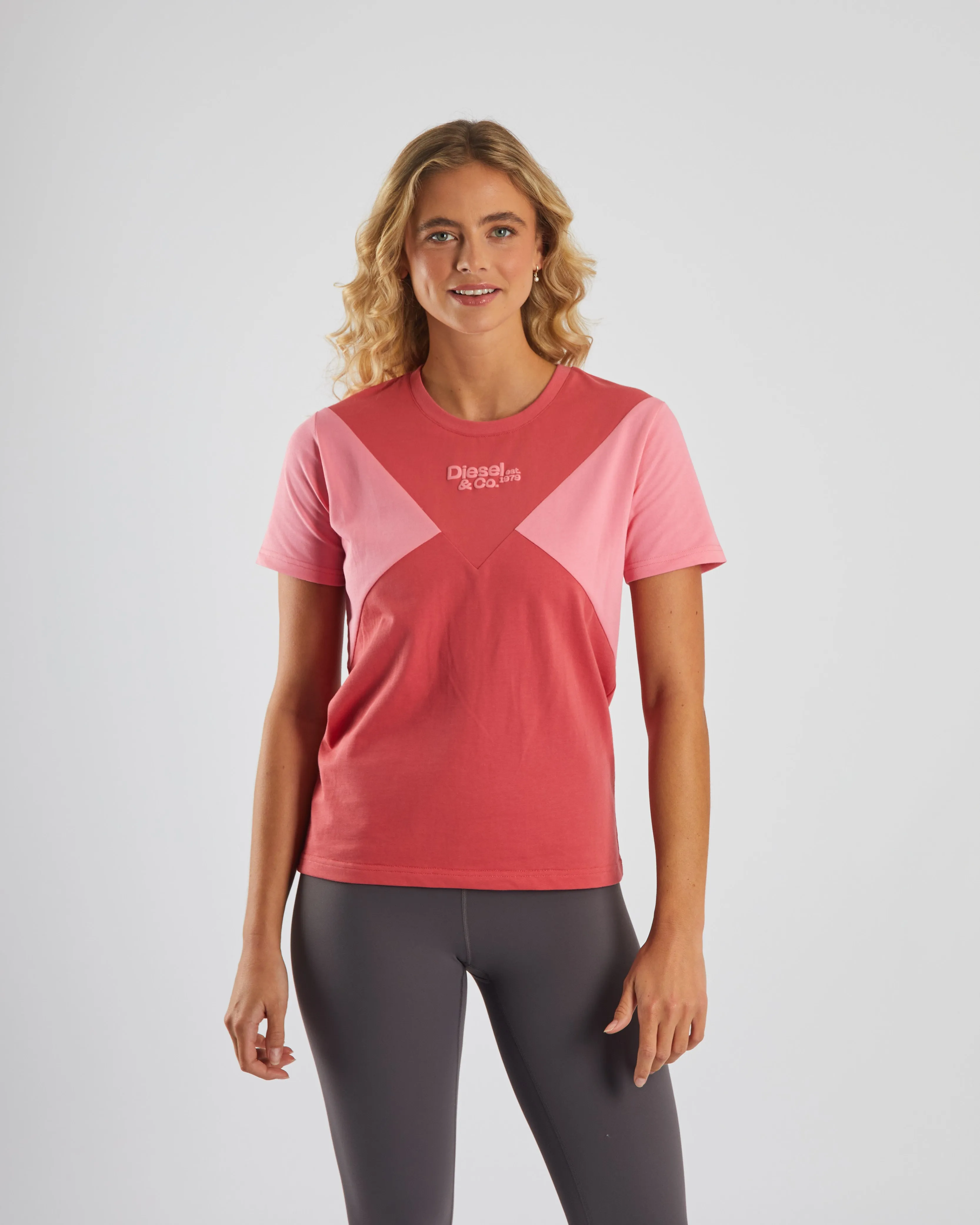 Soft Touch Pernilla Tee Raspberry Kiss Multi