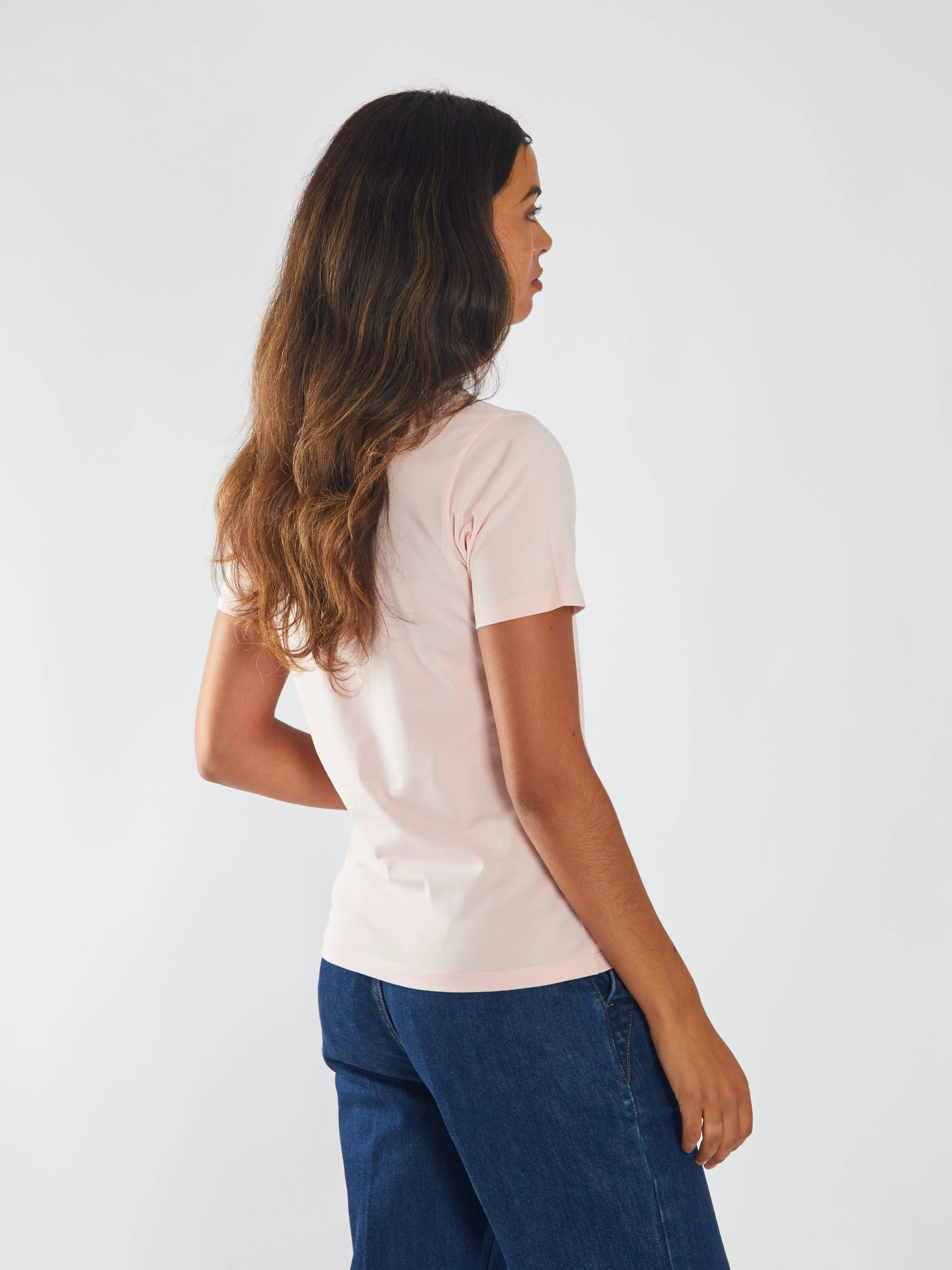 Weekend Smart Moyna Tee Strawberry Cream