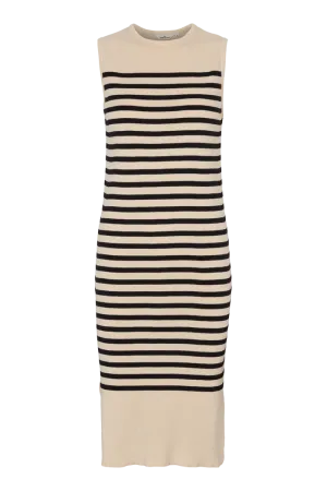 Sailor Tank Dress - Birch/Black Photo Light Romantic Bloom