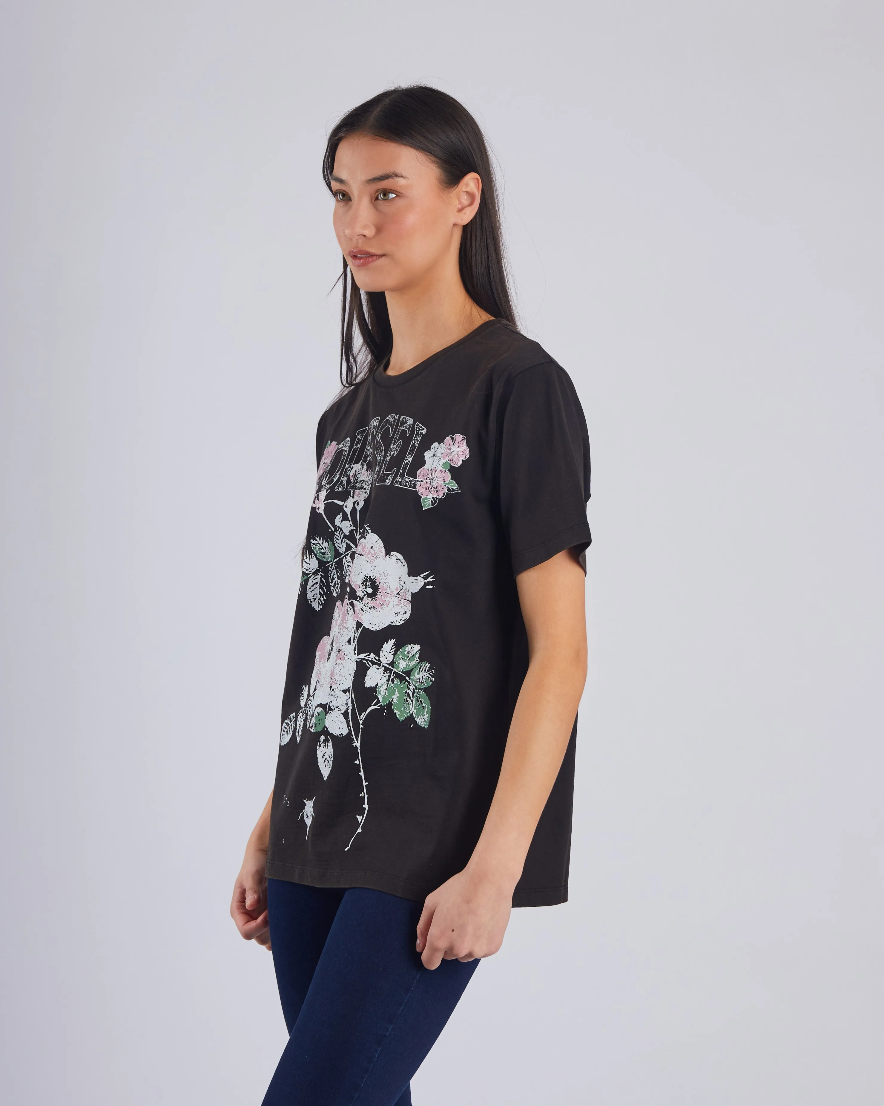 Soft Finish Lavanna Tee Black