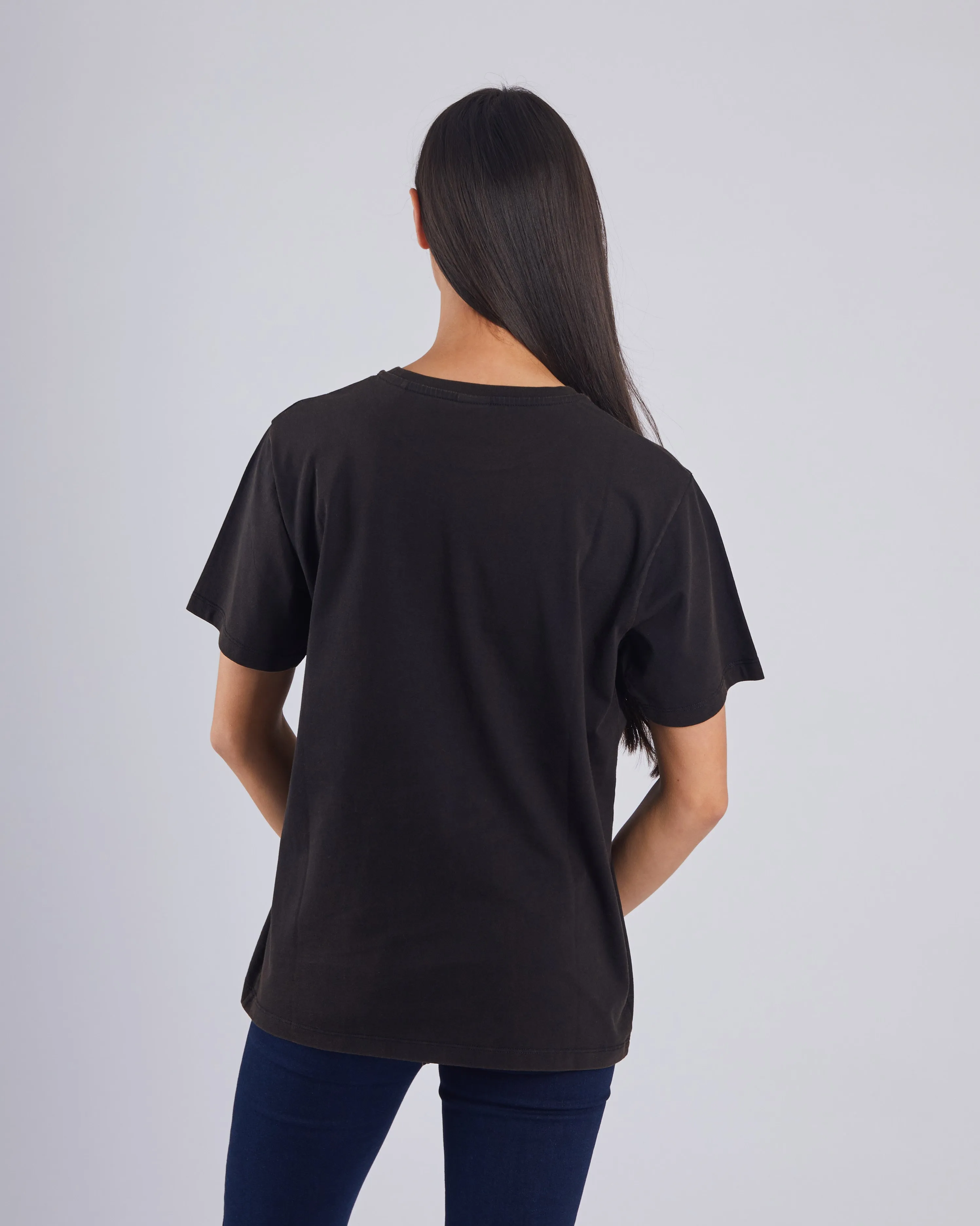 Lavanna Tee Black print design Stylish Wear