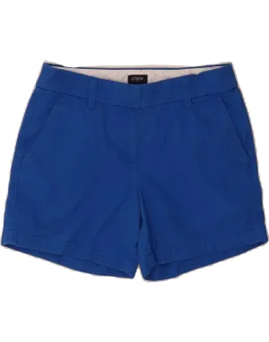 Minimalist Aesthetic J. CREW Womens Chino Shorts US 2 XS W28 Blue Cotton