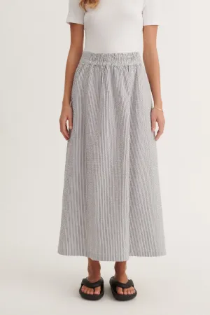 Asta Skirt - Bright white / sky captain Aesthetic Fit Stretch Comfort