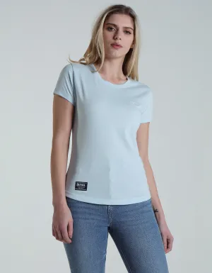 Cloda Tee Ballad Blue Cozy and Fashionable Comfy Wardrobe