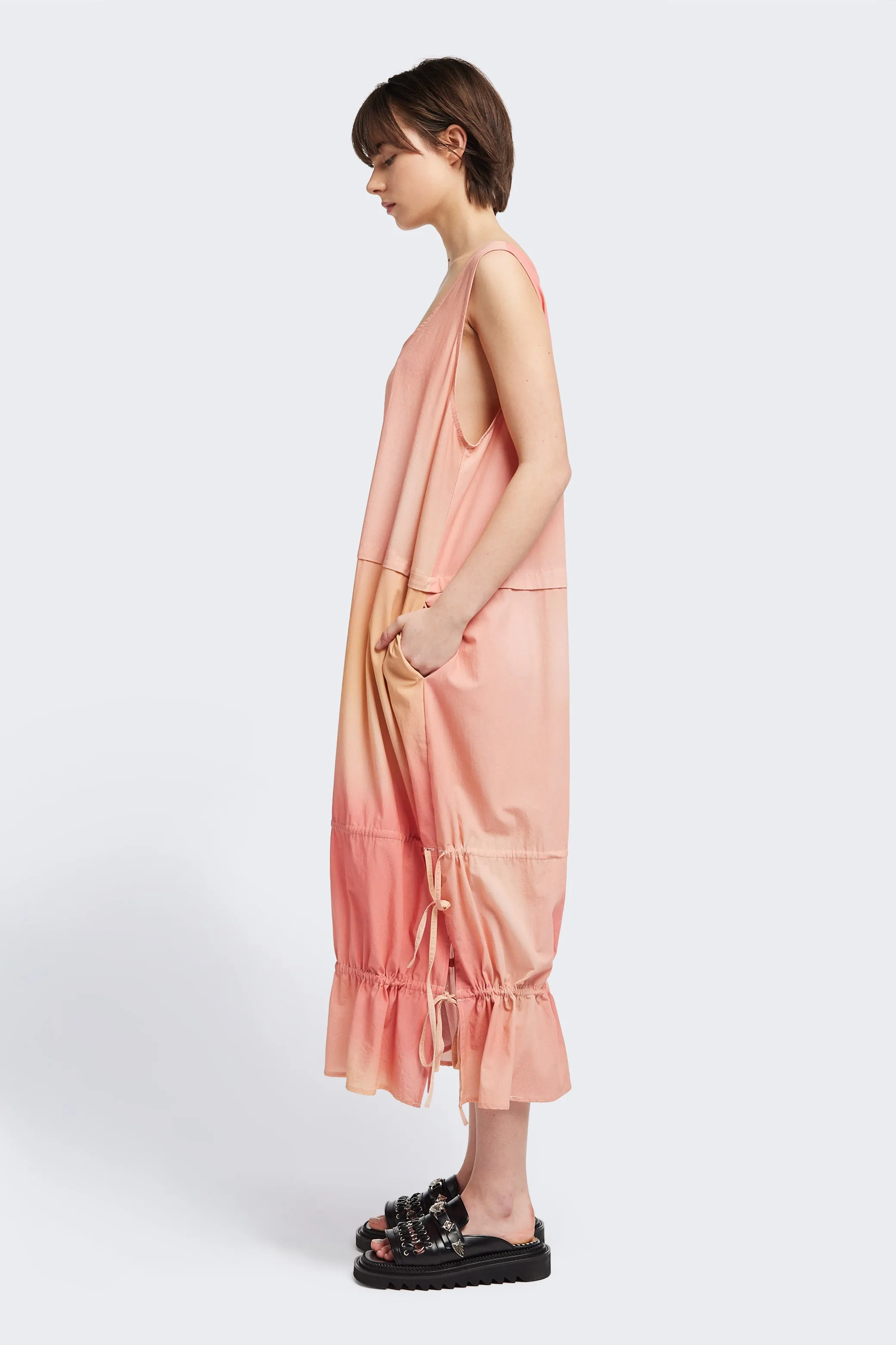 Cloud Tank Dress Cloud Print Form Flow Light Drape