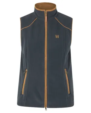 High Collar Harkila Womens Sandhem 200 Fleece Waistcoat