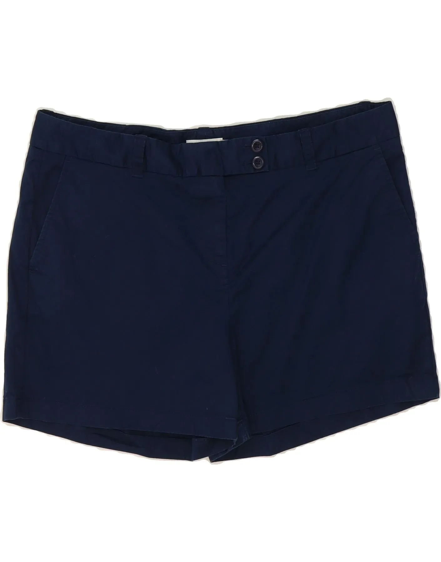 Tagless Design City Exploration VINEYARD VINES Womens Chino Shorts US 16 2XL W36  Navy Blue Cotton