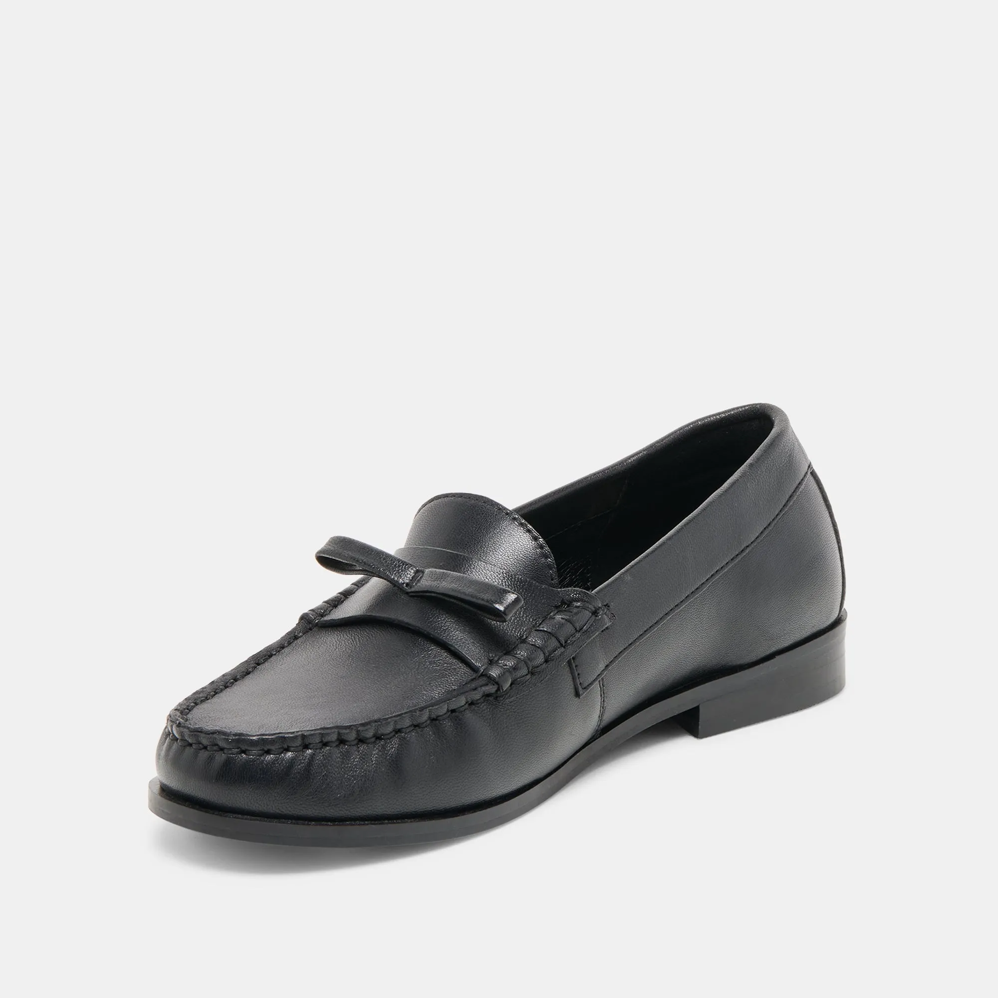 BARNEY LOAFERS BLACK LEATHER city trip