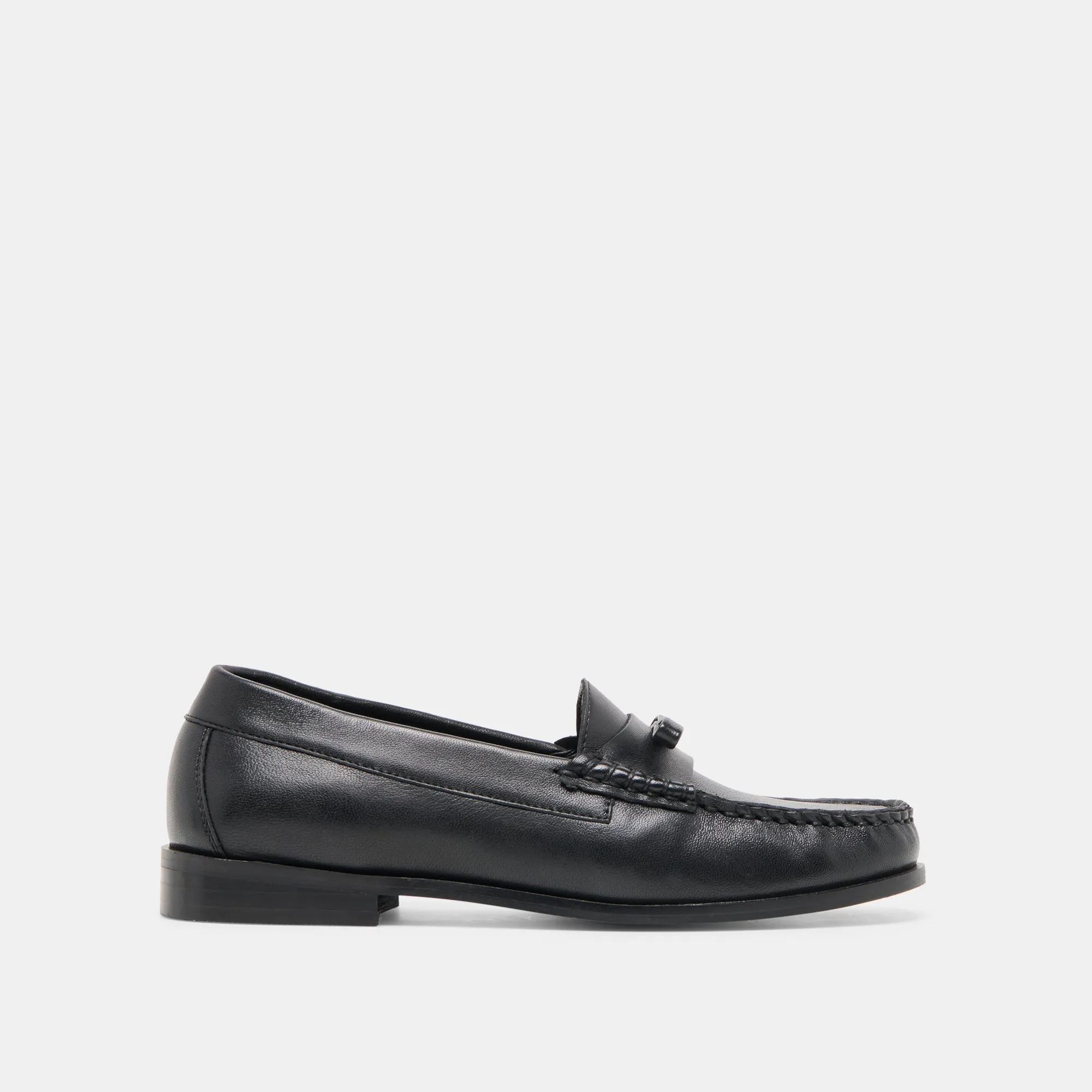 insulated BARNEY LOAFERS BLACK LEATHER