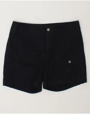 Hooded Neckline High-Quality Fabric DOCKERS Womens Curvy Mid Rise Cargo Shorts US 4 Small W30  Navy Blue