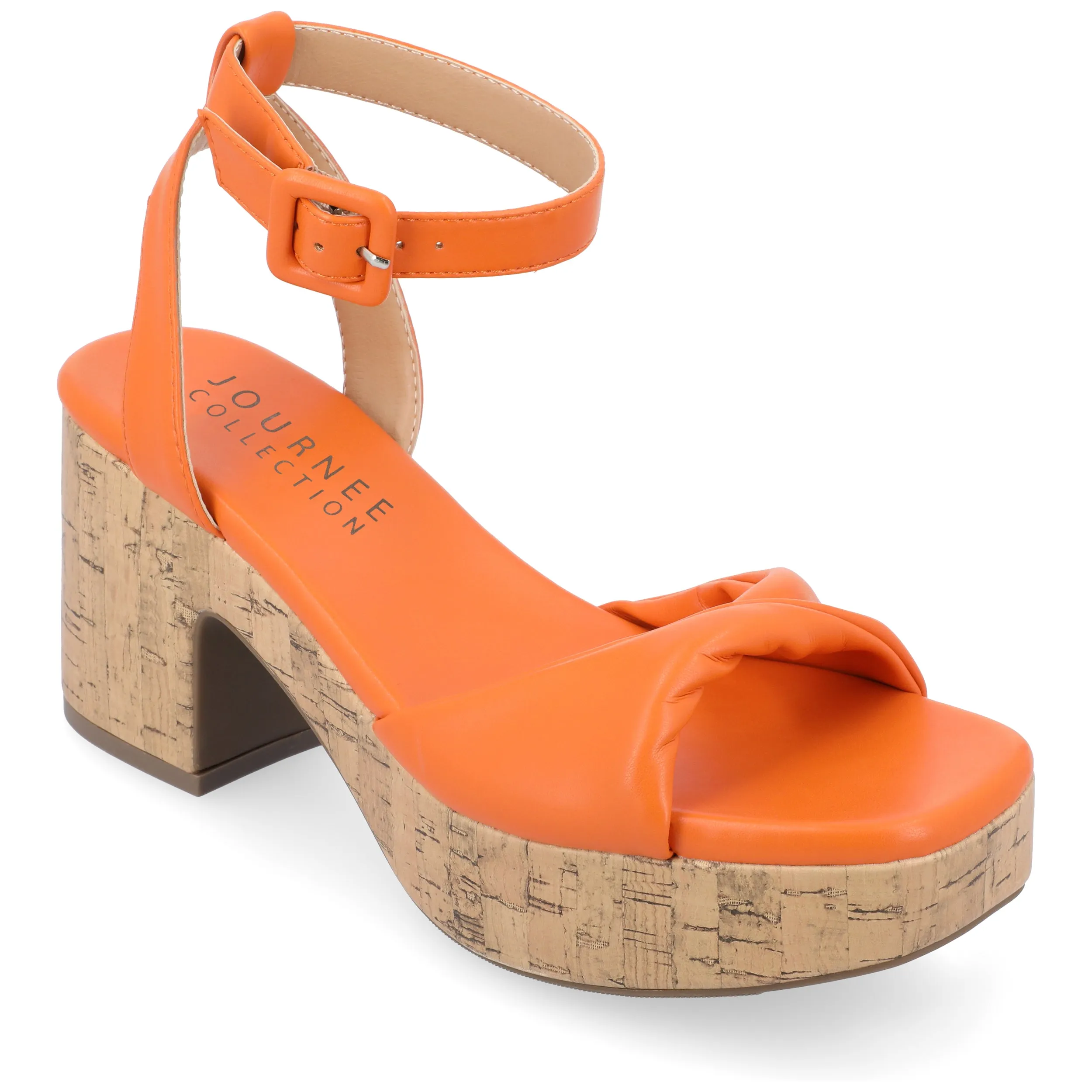 Comfortable Heeled Boots Journee Collection Women's Tru Comfort Foam Eianna Sandals