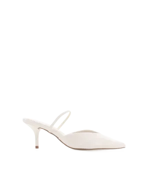 HISTORIA - BONE PATENT Refined touch Wedding Sandals