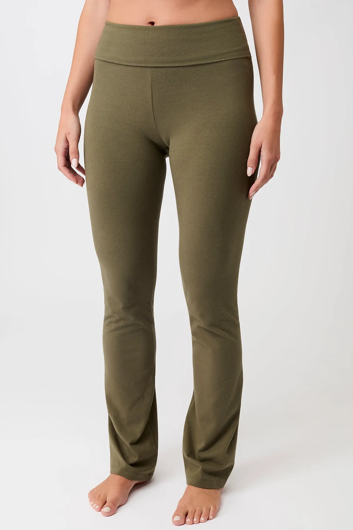 Classic Rolldown - Emerald, GOTS Casual Comfort