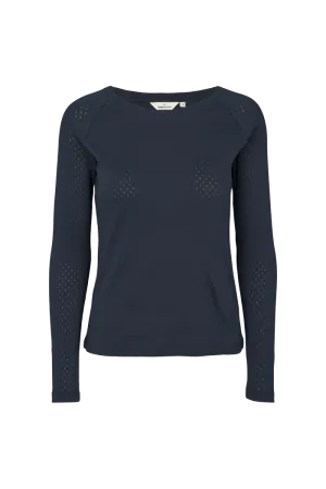 Comfy Pieces Arense LS Tee - Sky Captain