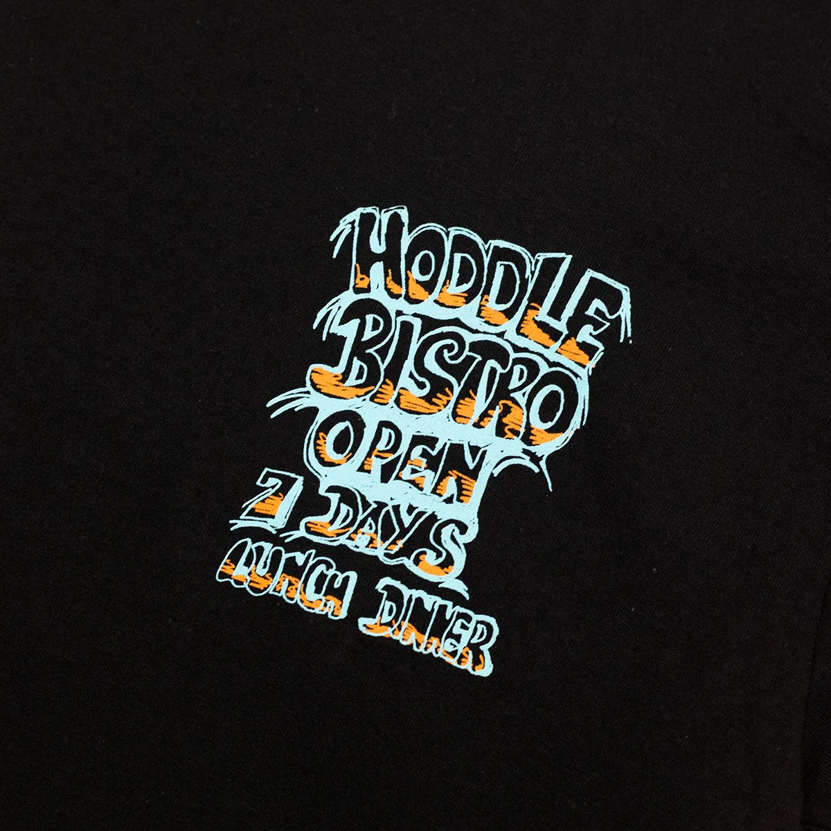 Fashion-Forward Look HODDLE "BISTRO" TEE BLACK
