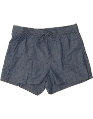 Minimalist Style Static Dissipating Fiber J. CREW Womens High Waist Casual Shorts Large W36 Blue Cotton