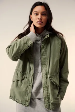 MELROSE JACKET Casual Feel Elastic Cuff Adjustment