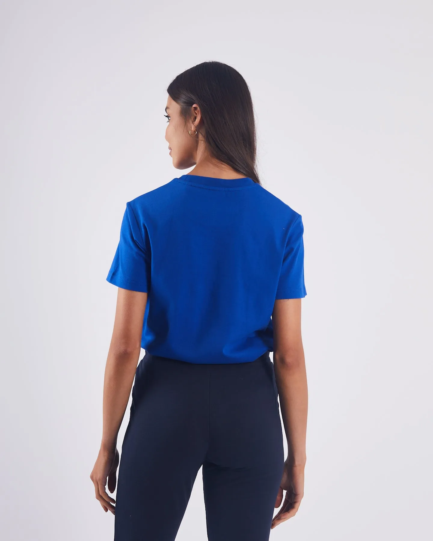 Weekend Style Trend Easygoing Design Kyline Tee Bold Blue