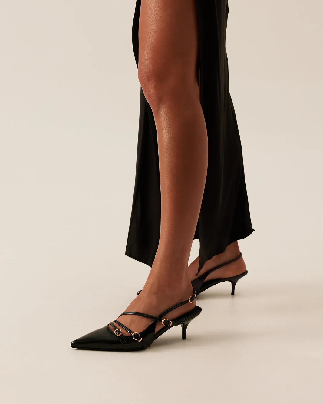 Bold Silhouette JEANI - BLACK PATENT