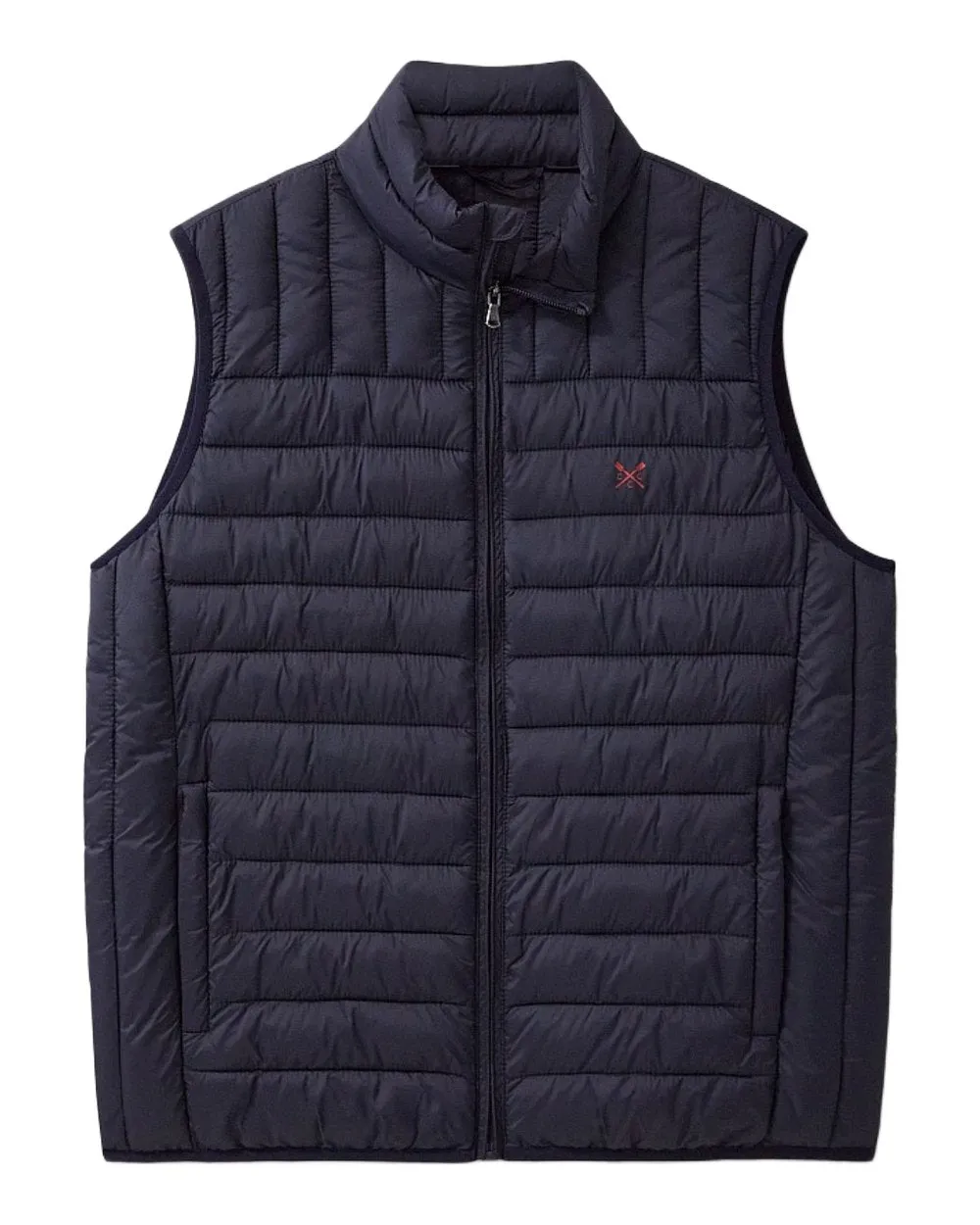 Upcycling - feasible High Neck Cut Crew Clothing Mens Lowther Gilet