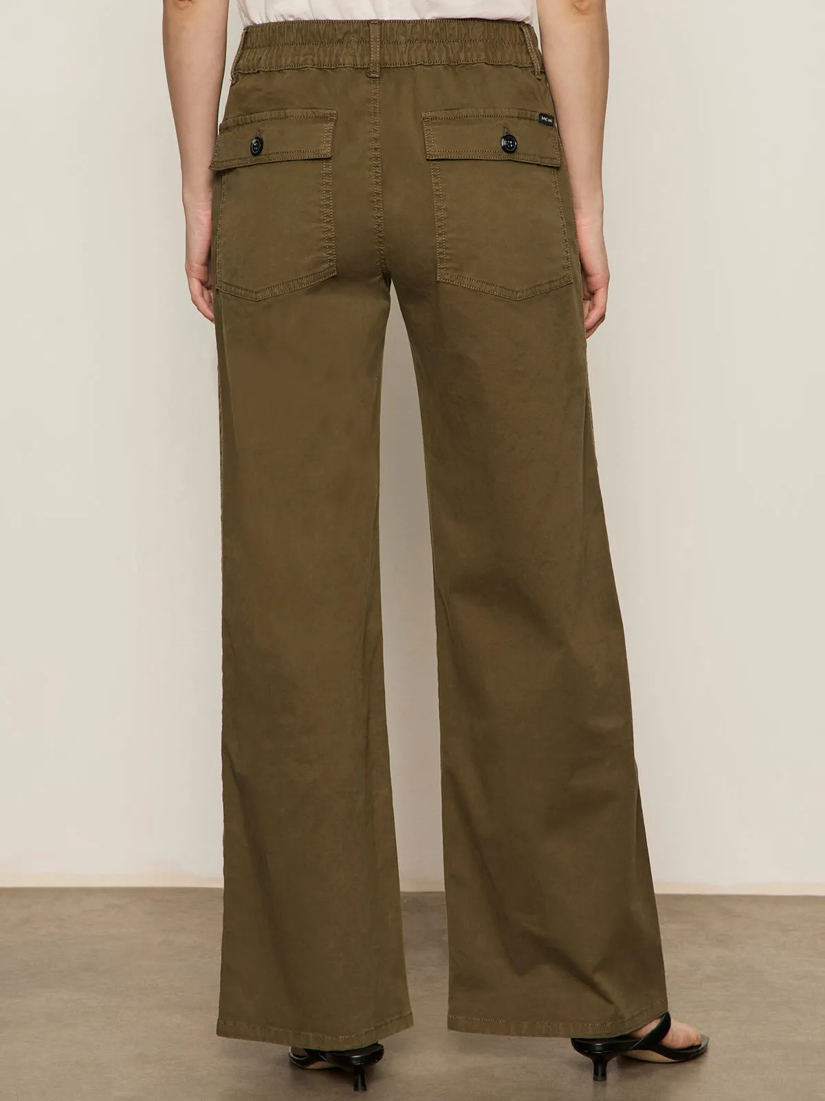 Hip Friendly Pockets Cruiser Full Length Pant Mossy Green