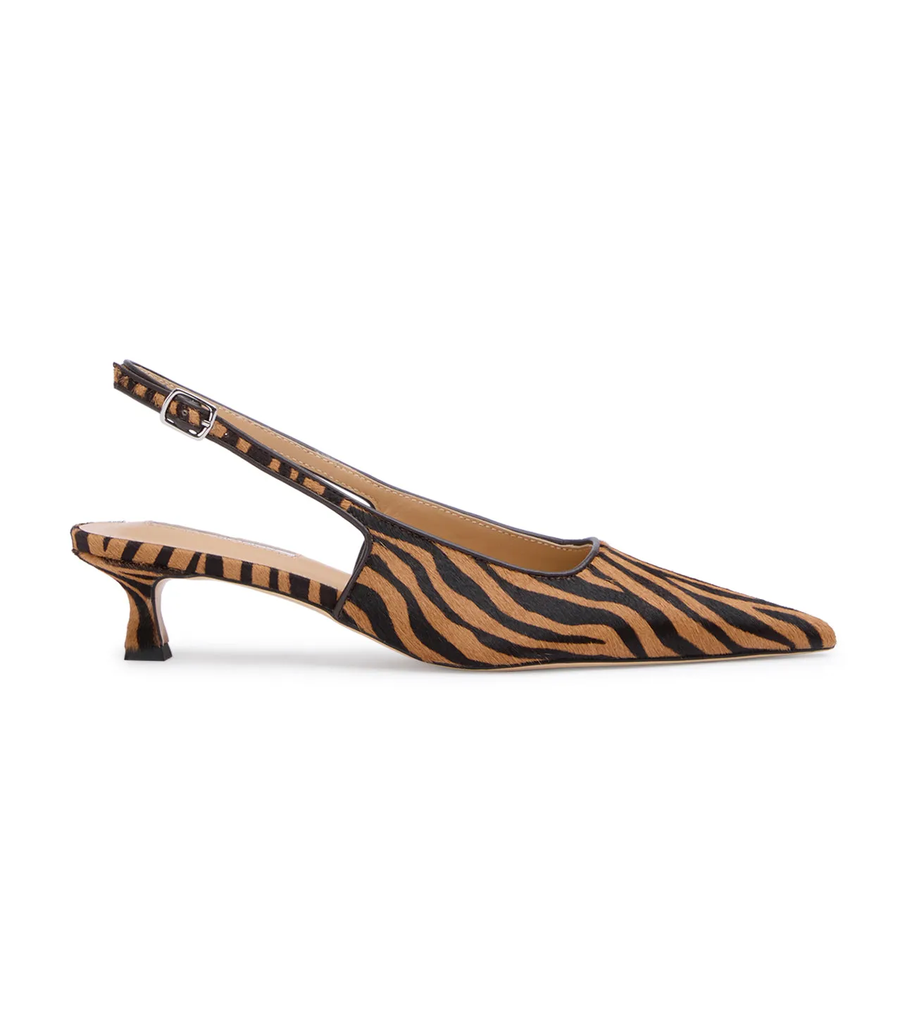Crush Brown Zebra Easy Slip On