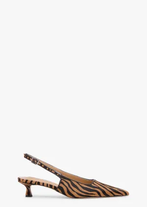 Custom Wedding Heels Holiday Heels Crush Brown Zebra