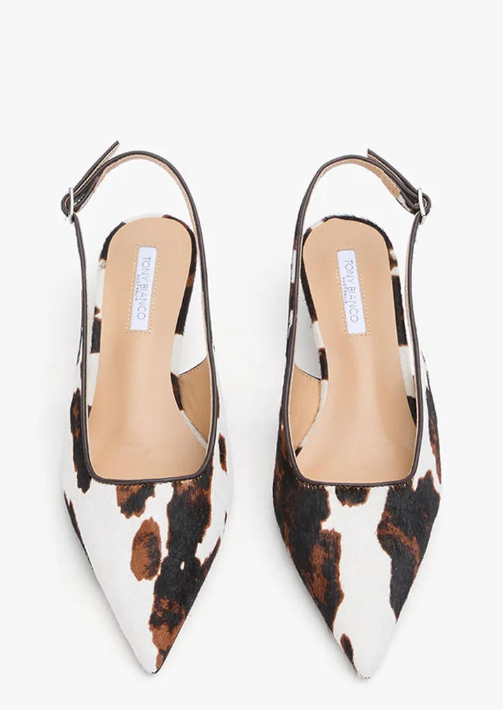 Vintage Pumps Clear Sandals for Weddings Crush Multi Pony