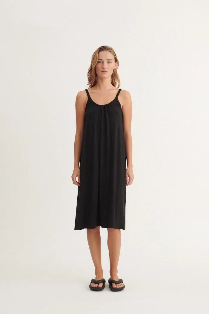 Jo Strap Dress - Black Vibe Choice Timeless Fashion