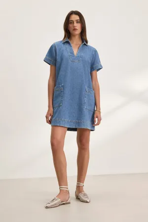 Smooth Layers Daywear Comfort DELANA DENIM DRESS