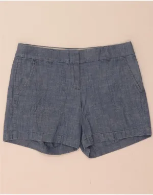 Workwear Style J. CREW Womens Chino Shorts US 2 XS W30  Blue Cotton