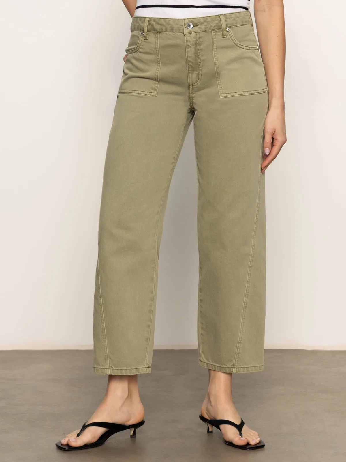 WaterproofTechnology Active Flex District Column Standard Rise Ankle Jeans Bamboo