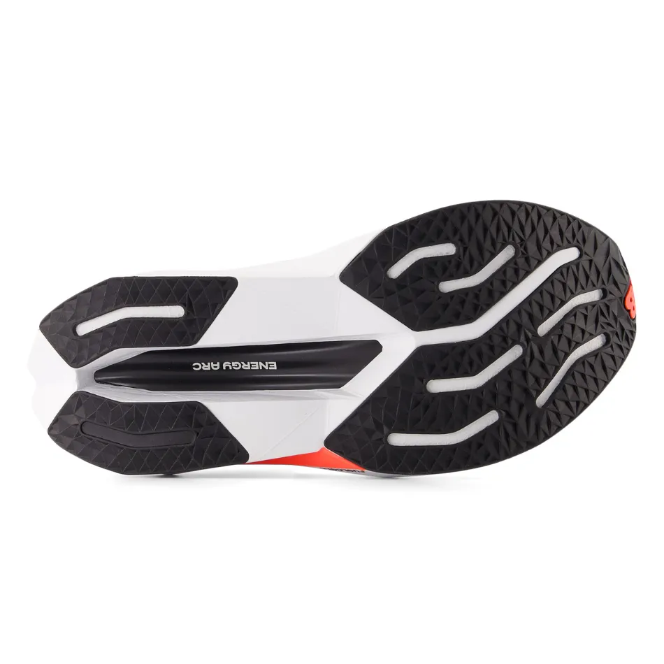 New Balance Women's Fuelcell Supercomp Trainer V3 Running Shoes in Sea Salt/Urgent Red/Black AW25 fartlek runs joint mobility