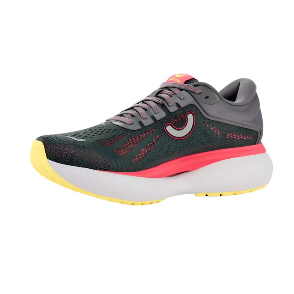 suede - finish - design shoes Truemotion Women's U-TECH Aion 3 Running Shoes in Castlerock/Rouge Red/Lemon Verbena AW25