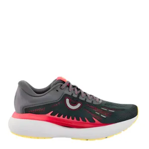 Truemotion Women's U-TECH Aion 3 Running Shoes in Castlerock/Rouge Red/Lemon Verbena AW25 flexible insole shoes Urban Runner